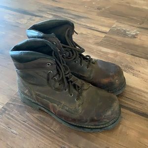 Steel toed work boots - Worx by red wing shoes